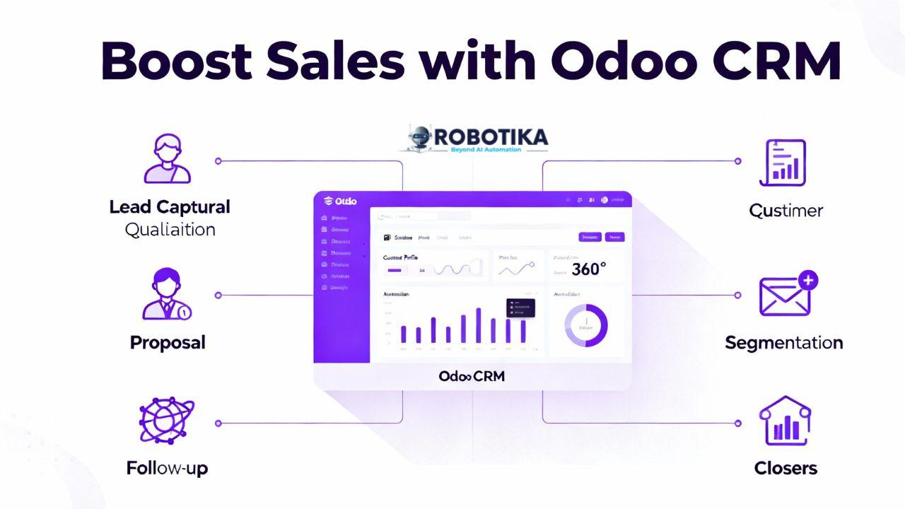 เพิ่มยอดขายด้วย Odoo CRM — บริหารลูกค้าอย่างมืออาชีพ